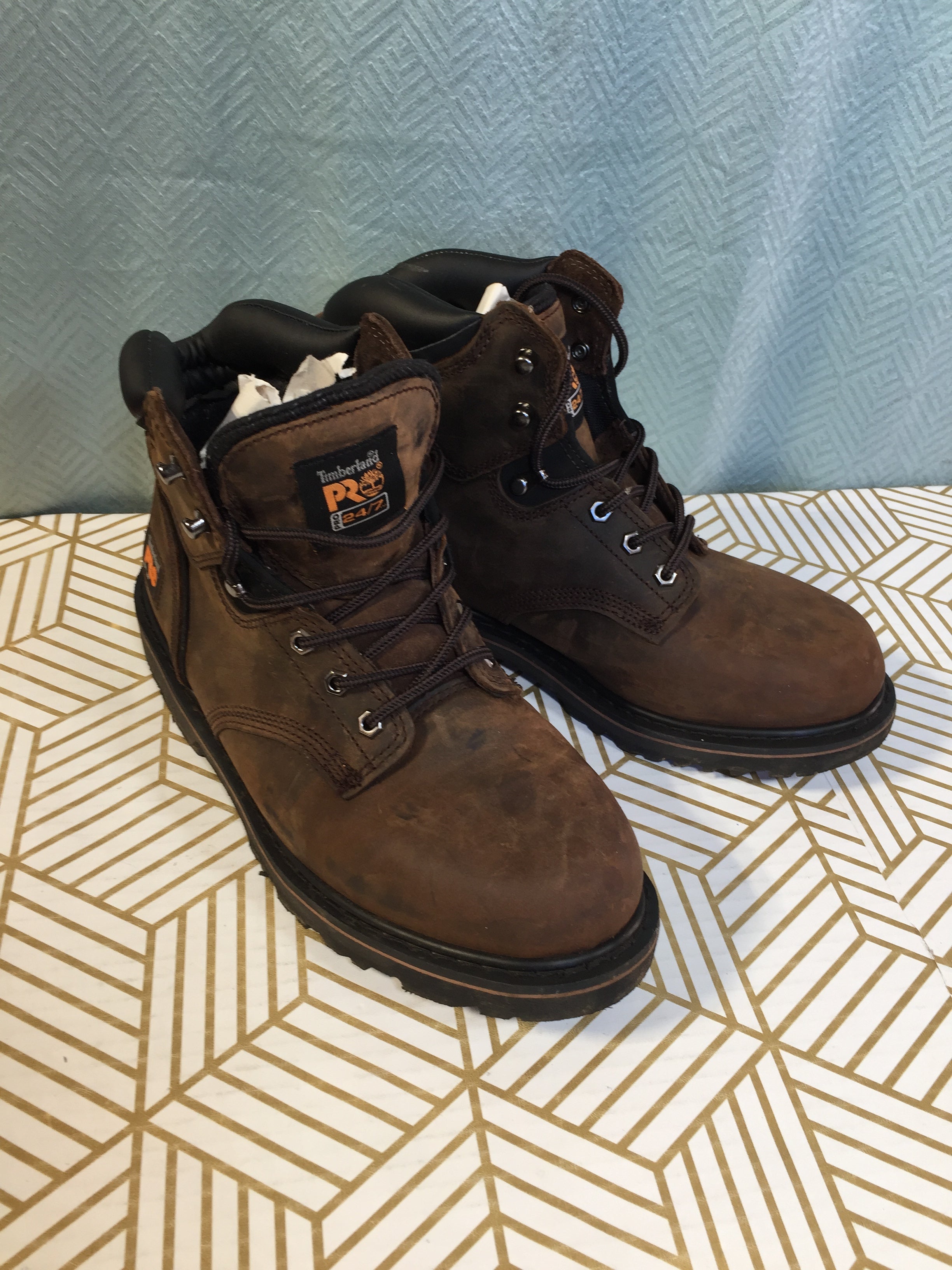 Timberland PRO Men's 6" Pit Boss Steel Toe Industrial Work Boot US Size 10.5 (7772382167278)